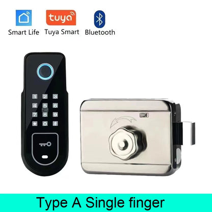 keyless door lock - Smart Home Security - Bluetooth Fingerprint Smart Door Lock