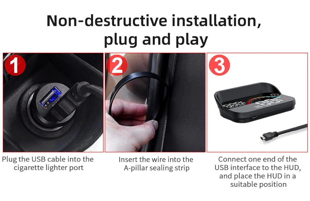 automotive hud - Automotive Electronics - Head Up Display -HUD- GPS Speedometer