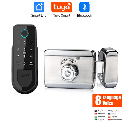 bluetooth door lock - Smart Home Security - Bluetooth Fingerprint Smart Door Lock