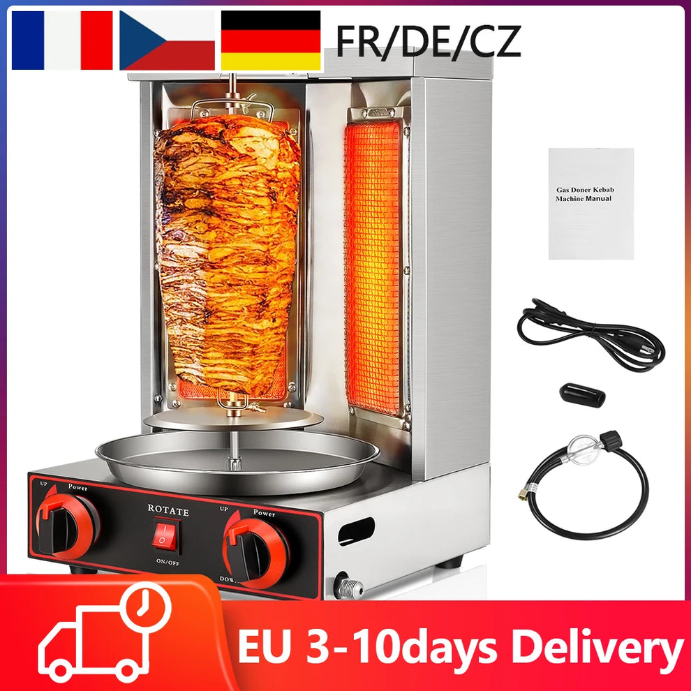 gas kebab grill - Barbecue - Grilling - Rotisserie Kebab Grill