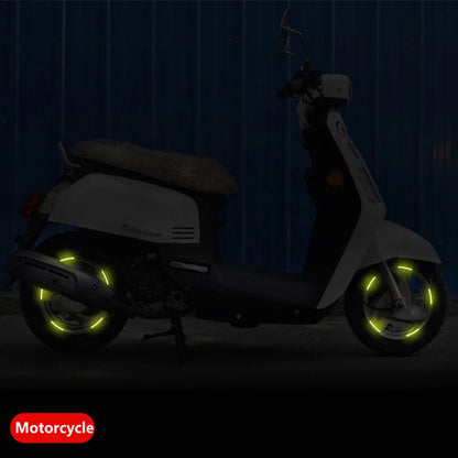 Automobile reflective safety stickers