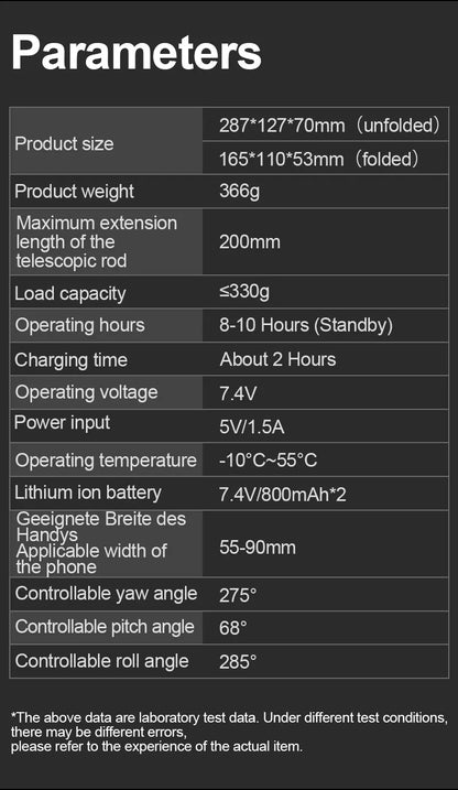 camera gimbal stabilizer - Camera Stabilizer - Handheld Gimbal Stabilizer