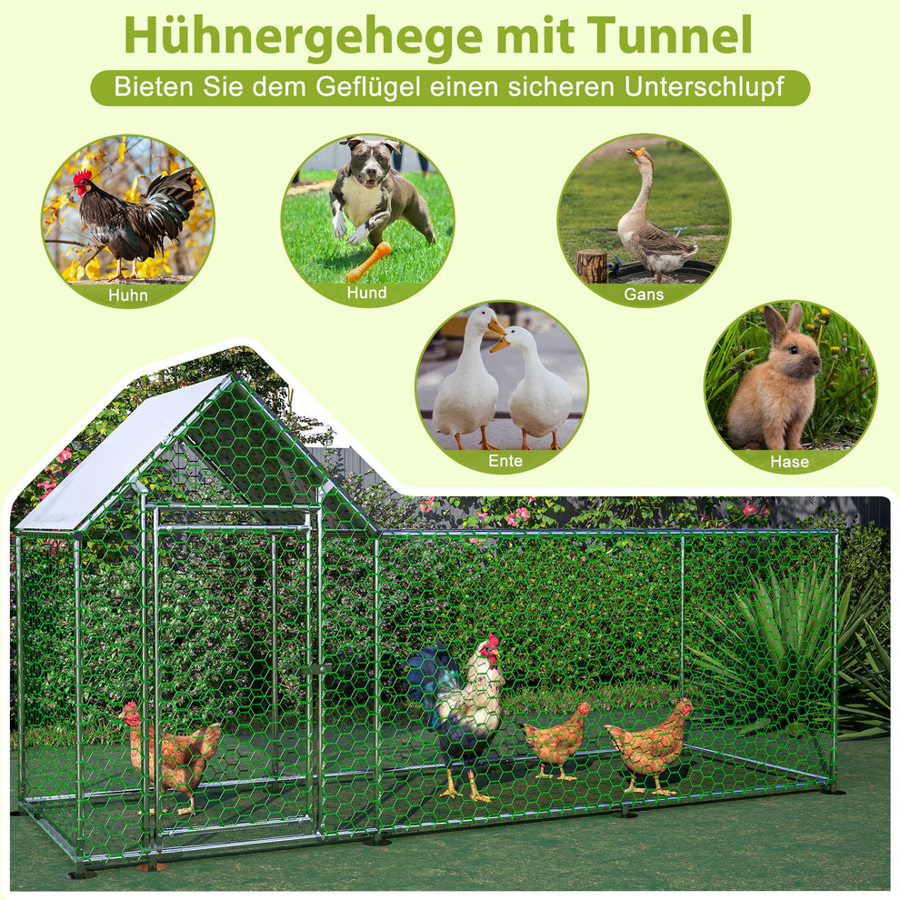 rabbit cage - Pet Supplies - Free-running Metal Cage for Small Animals