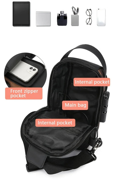 Bushido chest pack for daily use