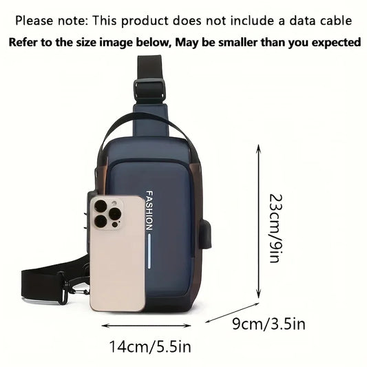 Casual style sling bag