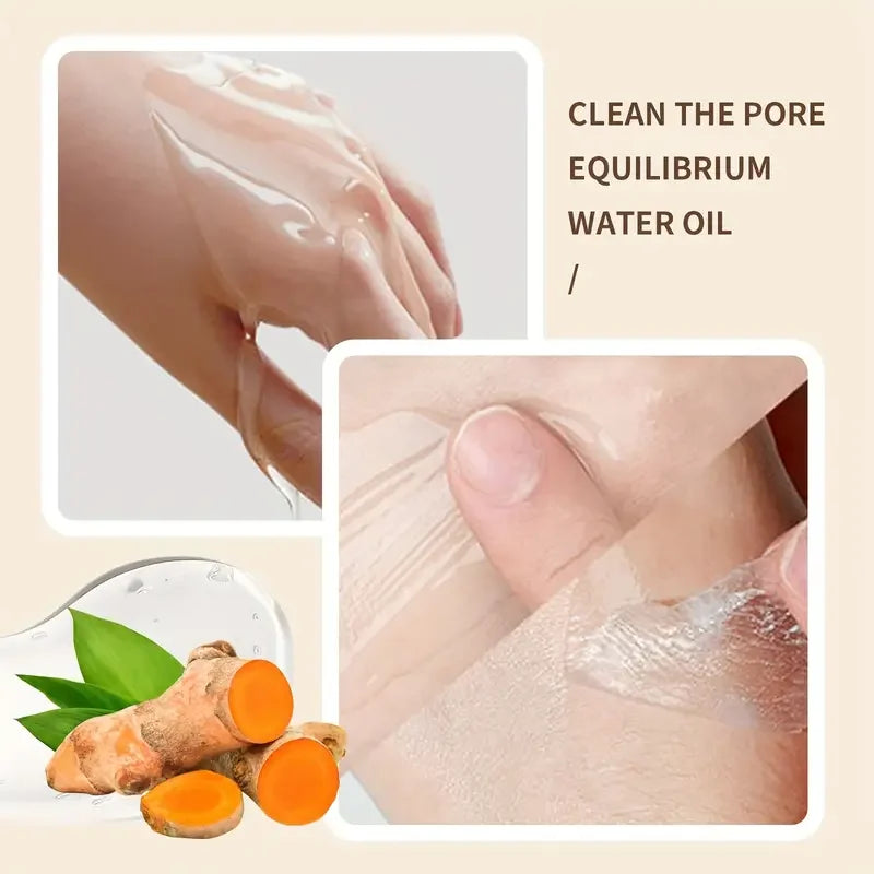 Turmeric facial treatment