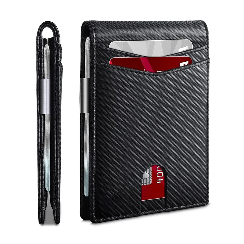 rfid carbon fiber wallet - Wallets - Men-s carbon fiber wallet