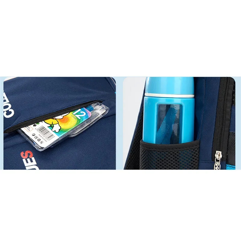 durable nylon student backpack - Backpacks - Waterproof School Backpack