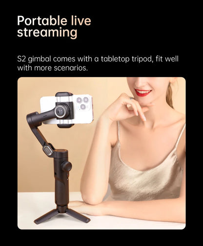 smartphone gimbal stabilizer - Handheld Gimbals - 3-Axis Handheld Gimbal Stabilizer