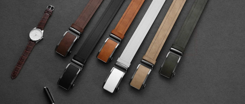 ratchet belt - Men-s Fashion Accessories - Premium Leather Ratchet Belt