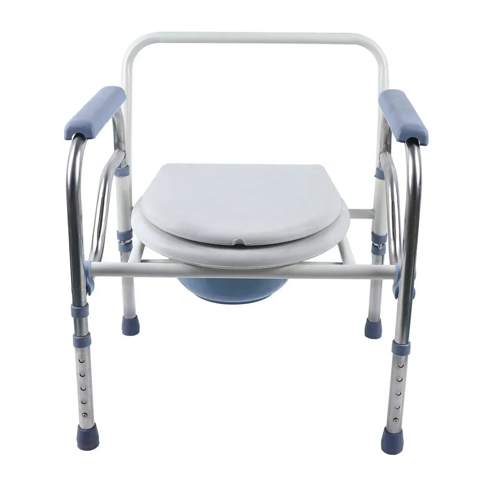 commode chair bucket and lid — medium-low volume — 920 - Medical Supplies - Foldable Commode Chair