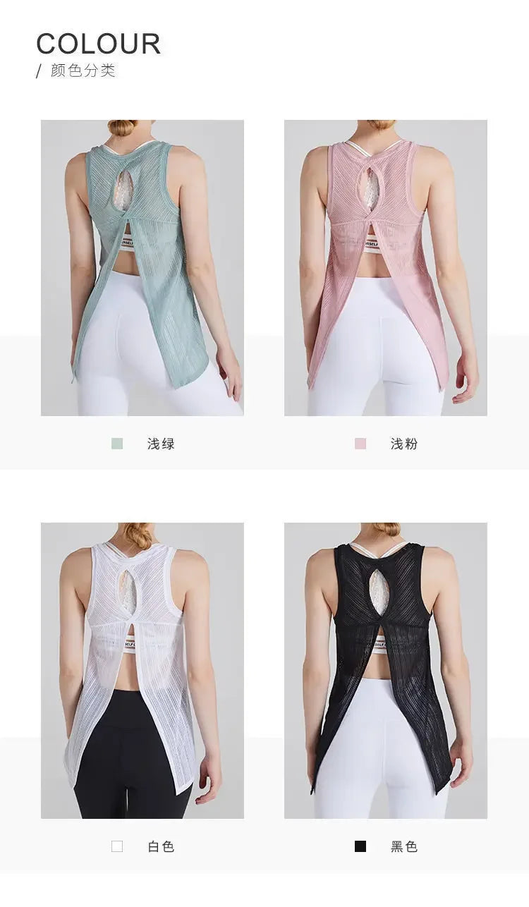 cropped cami tank top - Women-s Sportswear - Yoga Tank Top