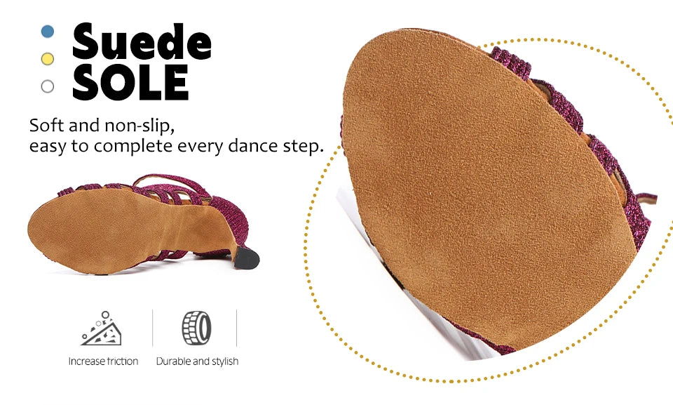 salsa dancing shoes for women - Dance Shoes - Women-s Elegant Salsa Ballroom Ankle Boots