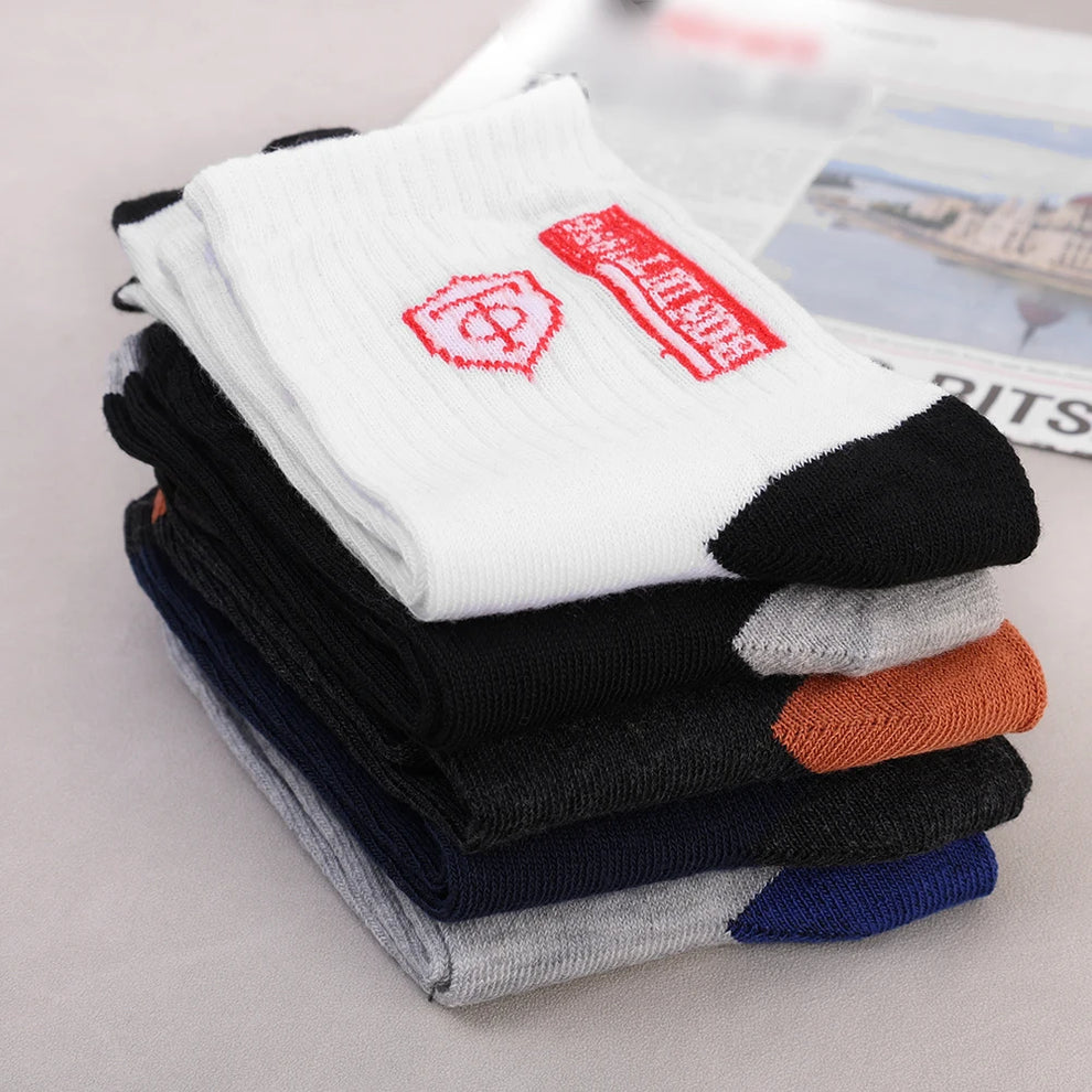 bamboo athletic socks - Socks - Men-s breathable cotton sports socks with bamboo fiber