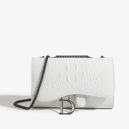 Women's shoulder bags with chains