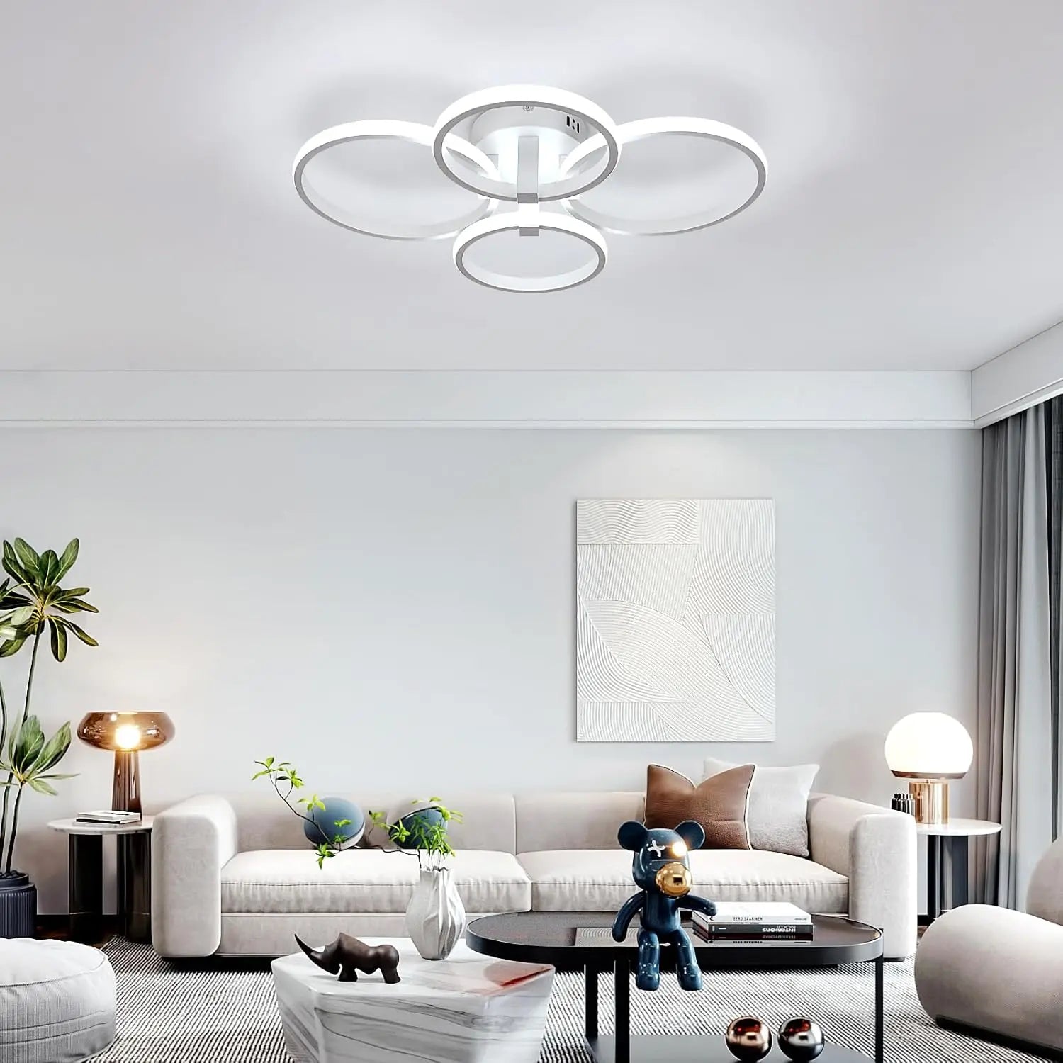 High luminous flux ceiling lamp