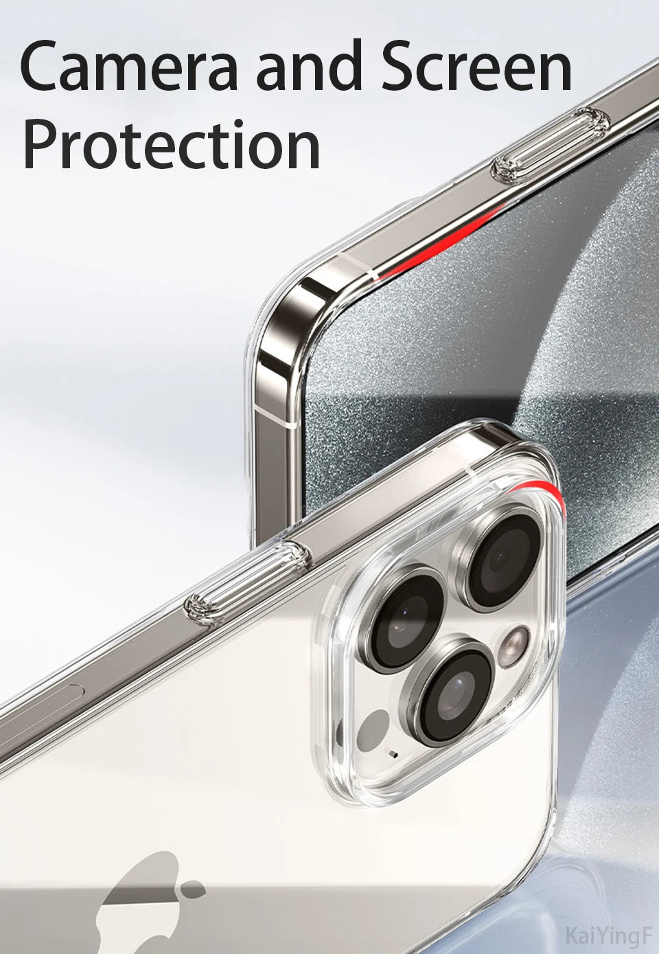 iphone 15 clear case - Phone Cases - Luxury Transparent Phone Case for iPhone