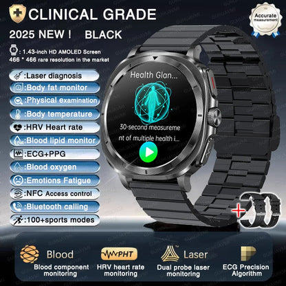 Smartwatch - Health Monitoring Smartwatch - blood pressure smartwatch timepiece