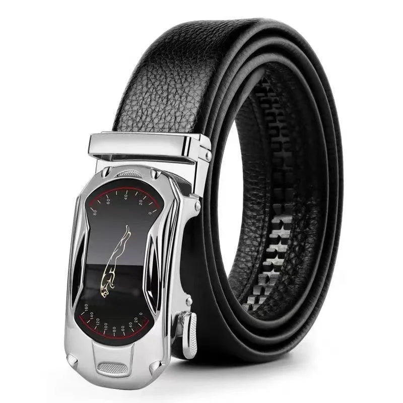 Men's leather belts
