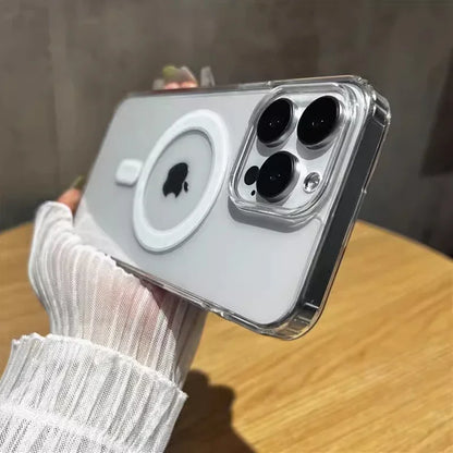 clear iphone case - Phone Cases - Clear MagSafe Wireless Charging Transparent iPhone Case