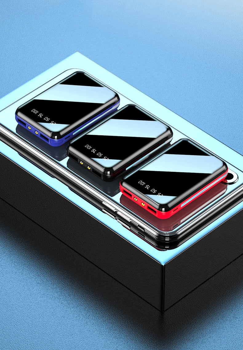 Mini power bank with led screen