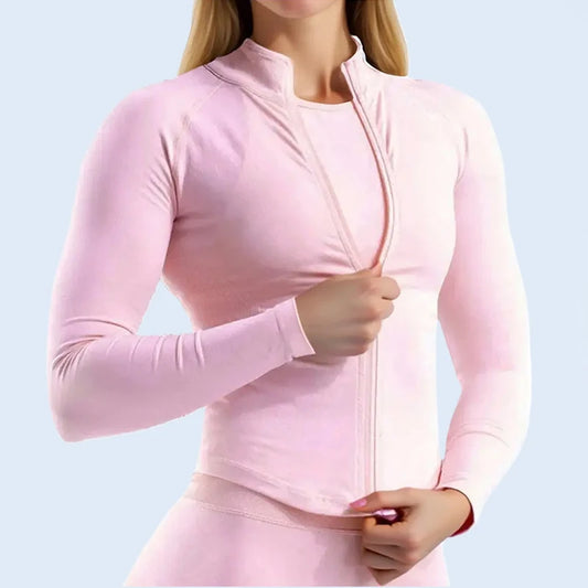 long sleeve sports jacket - Sportswear - Women-s Long Sleeve Sports Jacket