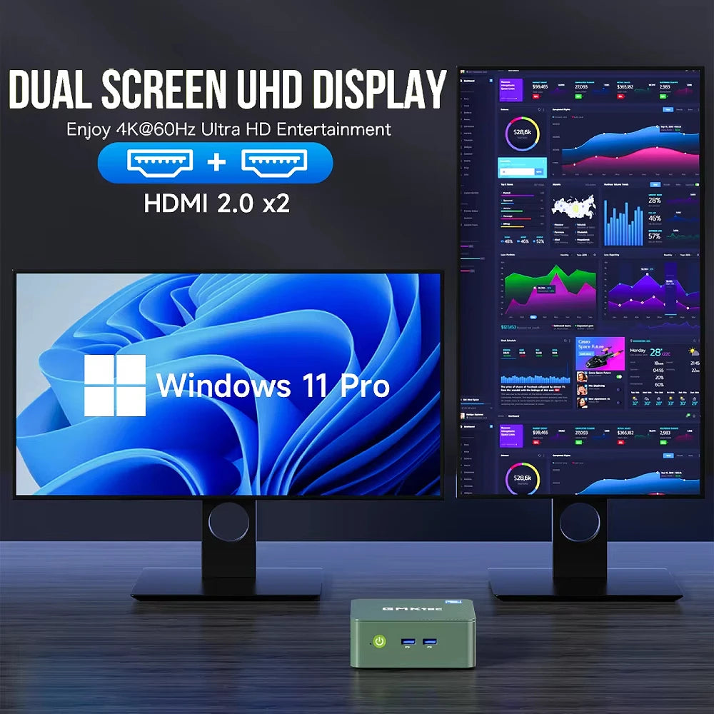 Windows 11 pro desktop computer