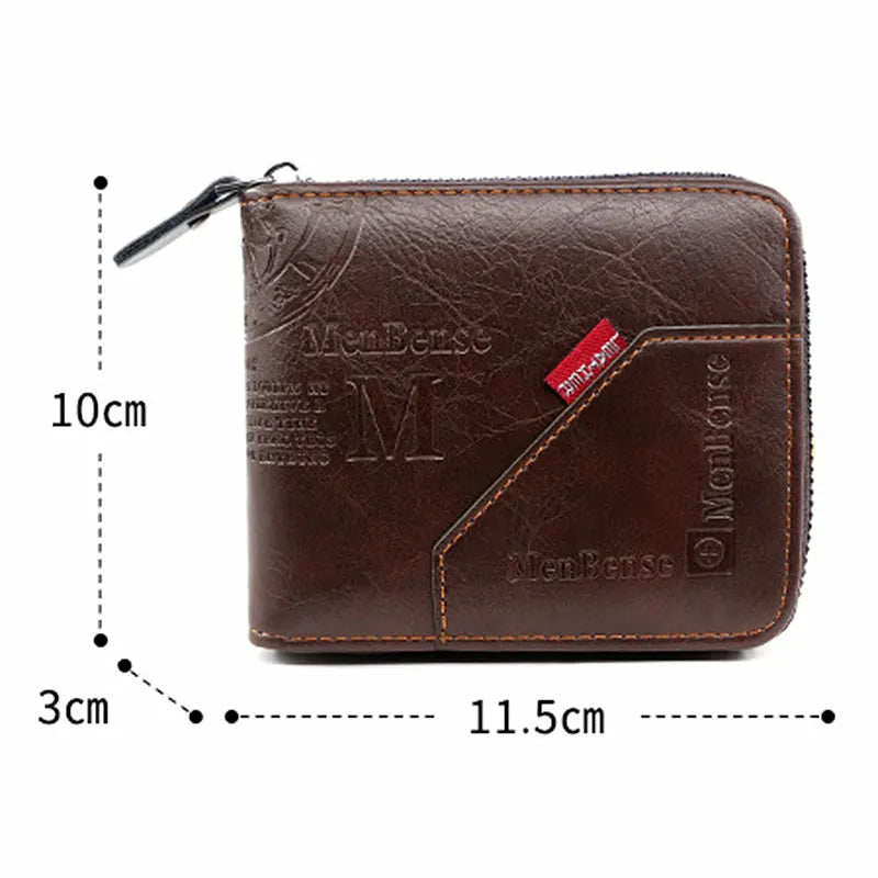 mens zip wallet - Wallets - Card Holders - Men-s Zipper Wallet