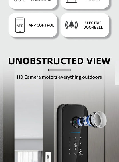 Smart lock with keypad