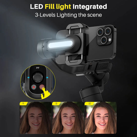 best gimbal for iphone - Gimbals - Smartphone Gimbal Stabilizer