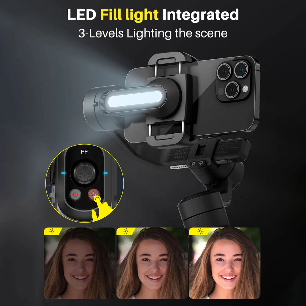best gimbal for iphone - Gimbals - Smartphone Gimbal Stabilizer