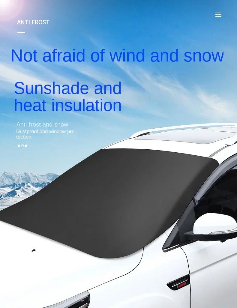 windshield snow cover - Automotive - Car Covers - Accessories - Magnetic Car Snow Shield - Sun Protection Cover