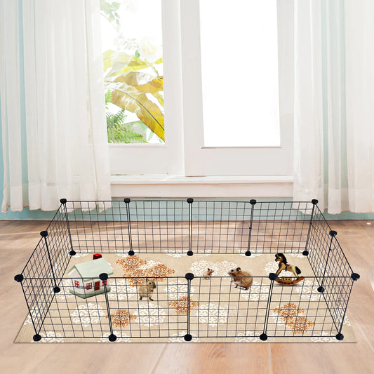 adjustable dog gate - Pet Supplies - Adjustable Wire Pet Playpen
