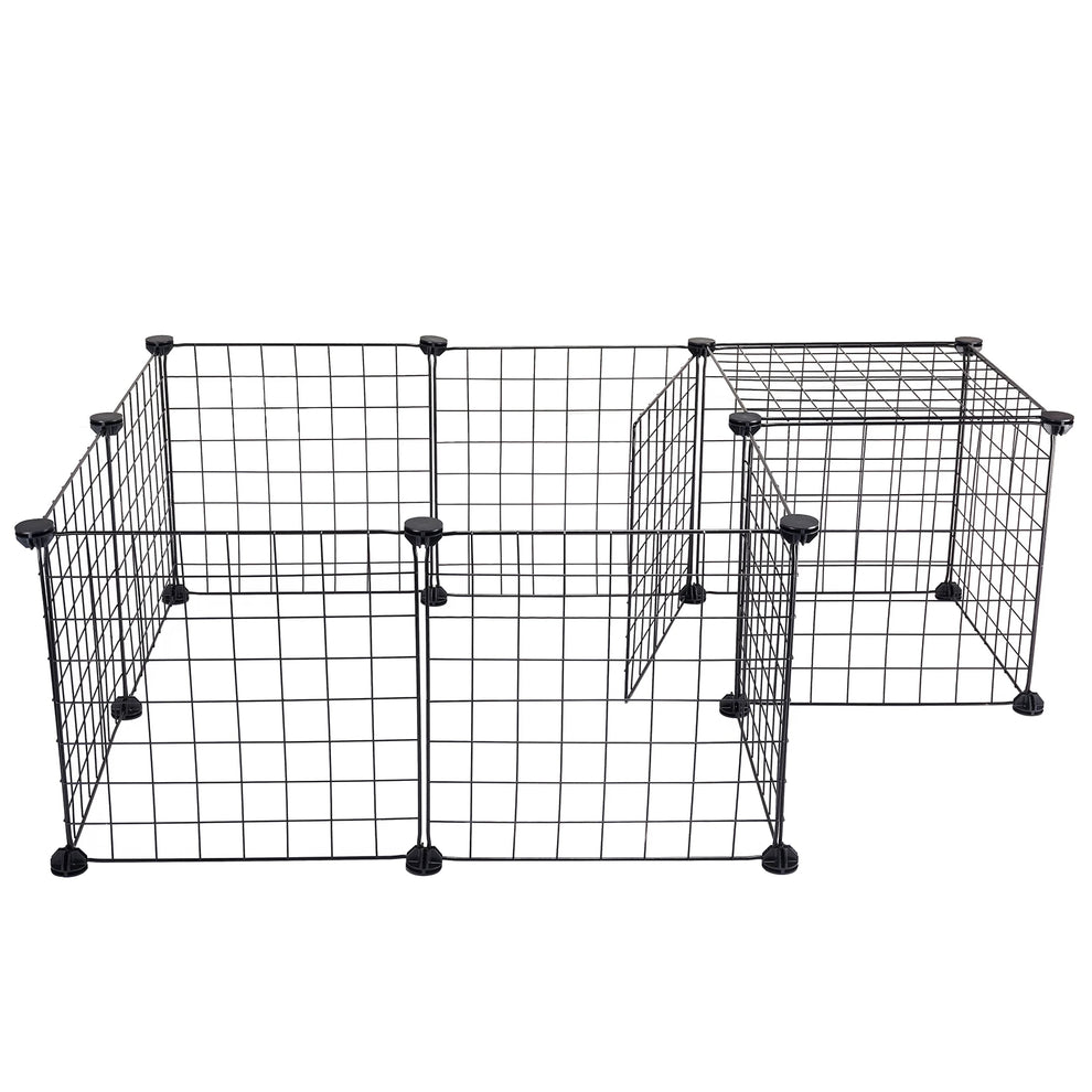 dog fence indoor - Pet Supplies - Adjustable Wire Pet Playpen