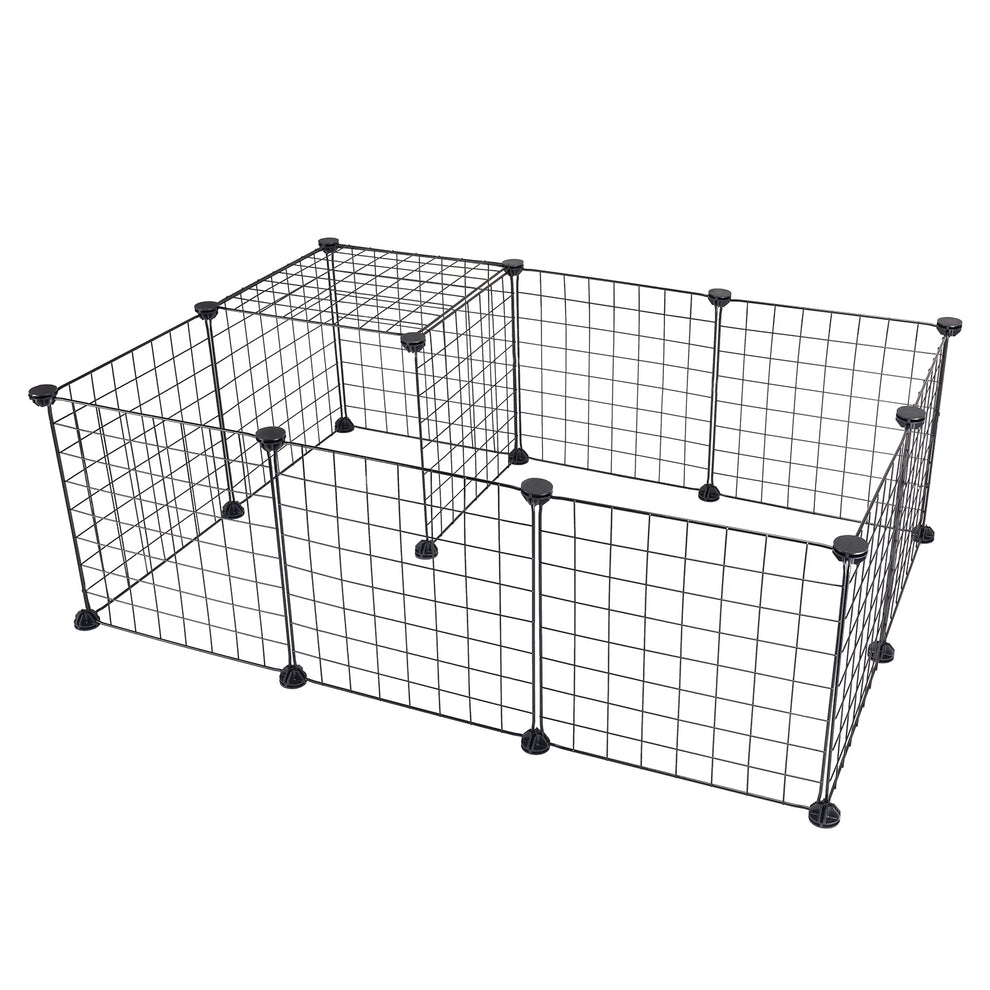 wire dog crate - Pet Supplies - Adjustable Wire Pet Playpen