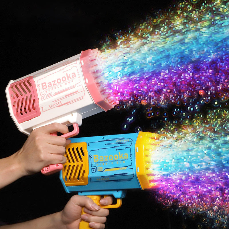 Rechargeable LED Bubble Gun for Children