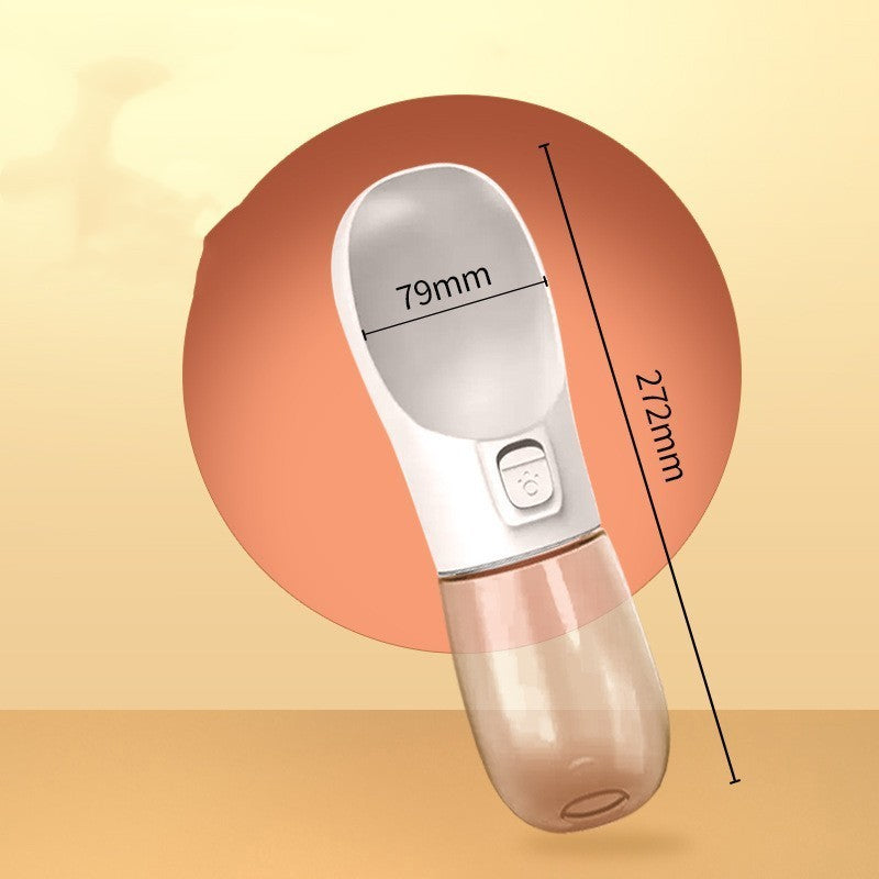 Measurement of a handheld device with dimensions labeled on a gradient background